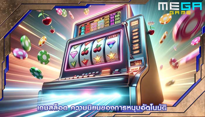 เกมสล็อต ความนิยมของการหมุนอัตโนมัติ